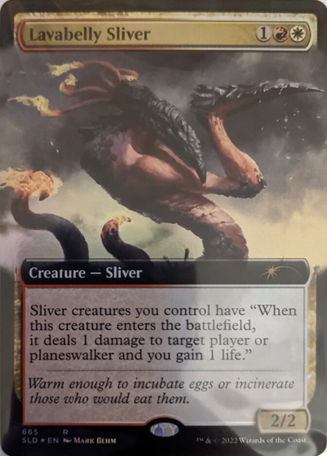 Lavabelly Sliver (Extended Art) [Secret Lair Drop Promos] | GnG Games