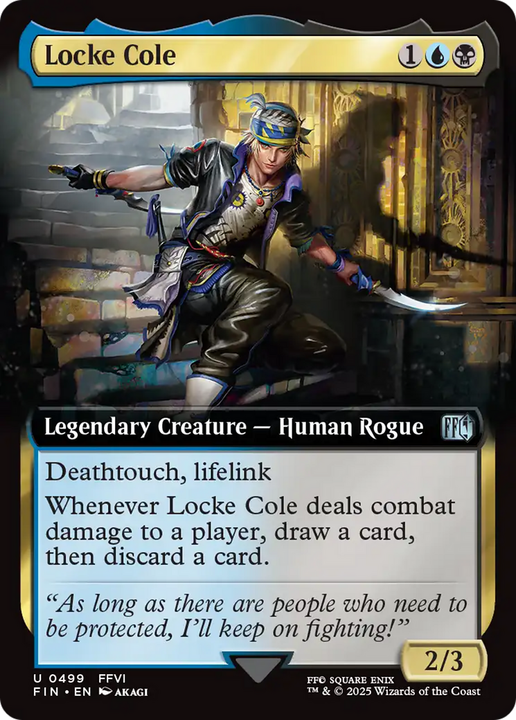 Locke Cole (Extended Art) [FINAL FANTASY] | GnG Games