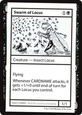 Swarm of Locus (2021 Edition) [Mystery Booster Playtest Cards] | GnG Games