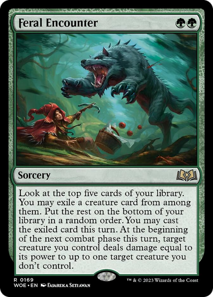 Feral Encounter [Wilds of Eldraine] | GnG Games