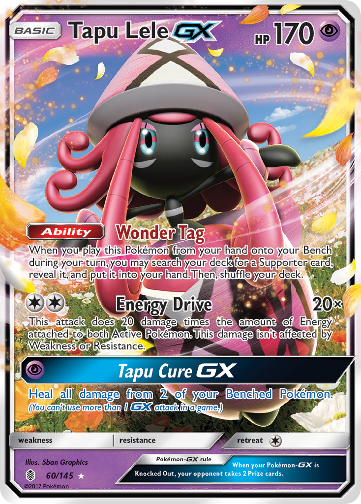 Tapu Lele GX (60/145) [Sun & Moon: Guardians Rising] | GnG Games