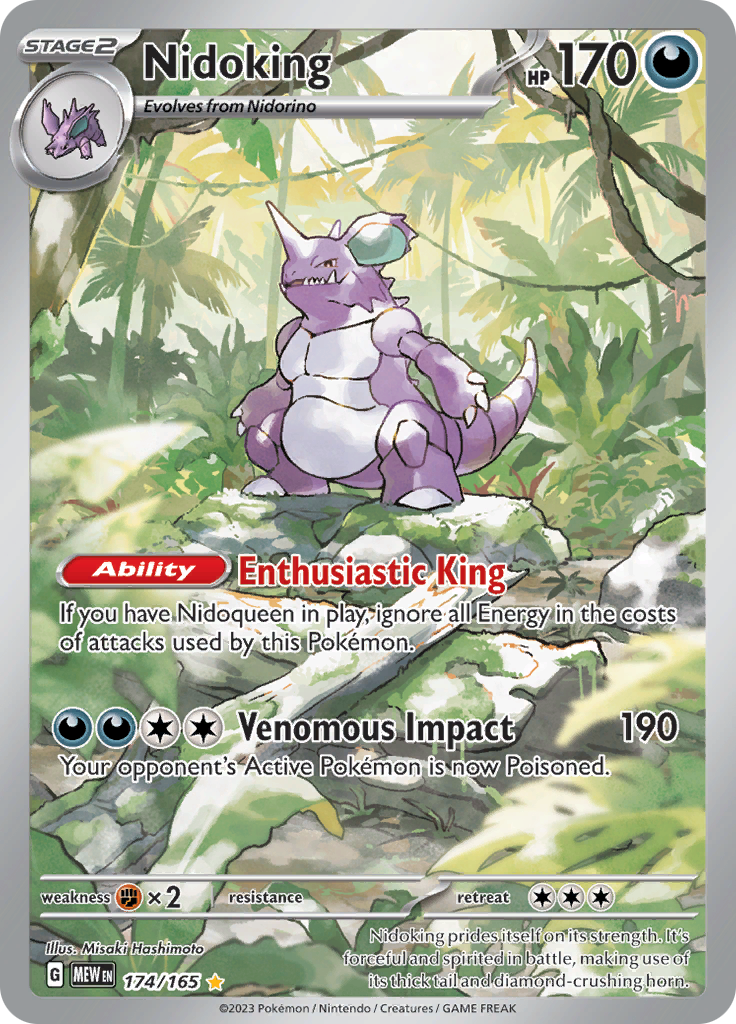 Nidoking (174/165) [Scarlet & Violet 151] | GnG Games