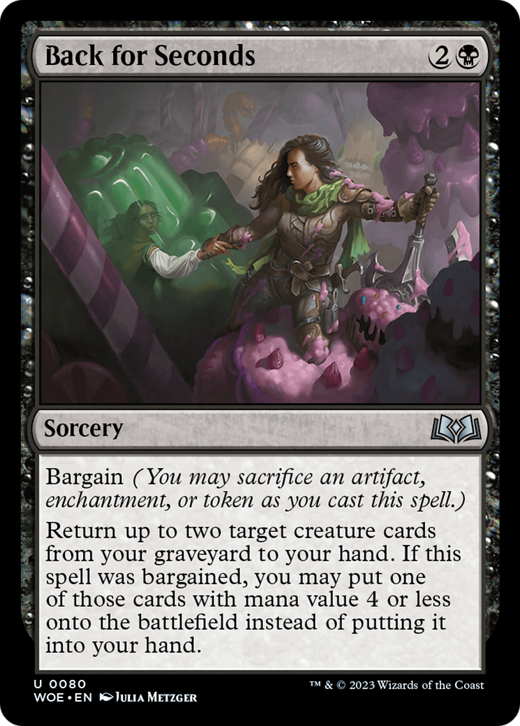 Back for Seconds [Wilds of Eldraine] | GnG Games