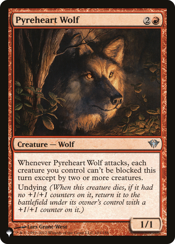 Pyreheart Wolf [The List] | GnG Games