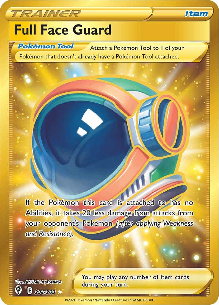 Full Face Guard (231/203) [Sword & Shield: Evolving Skies] | GnG Games