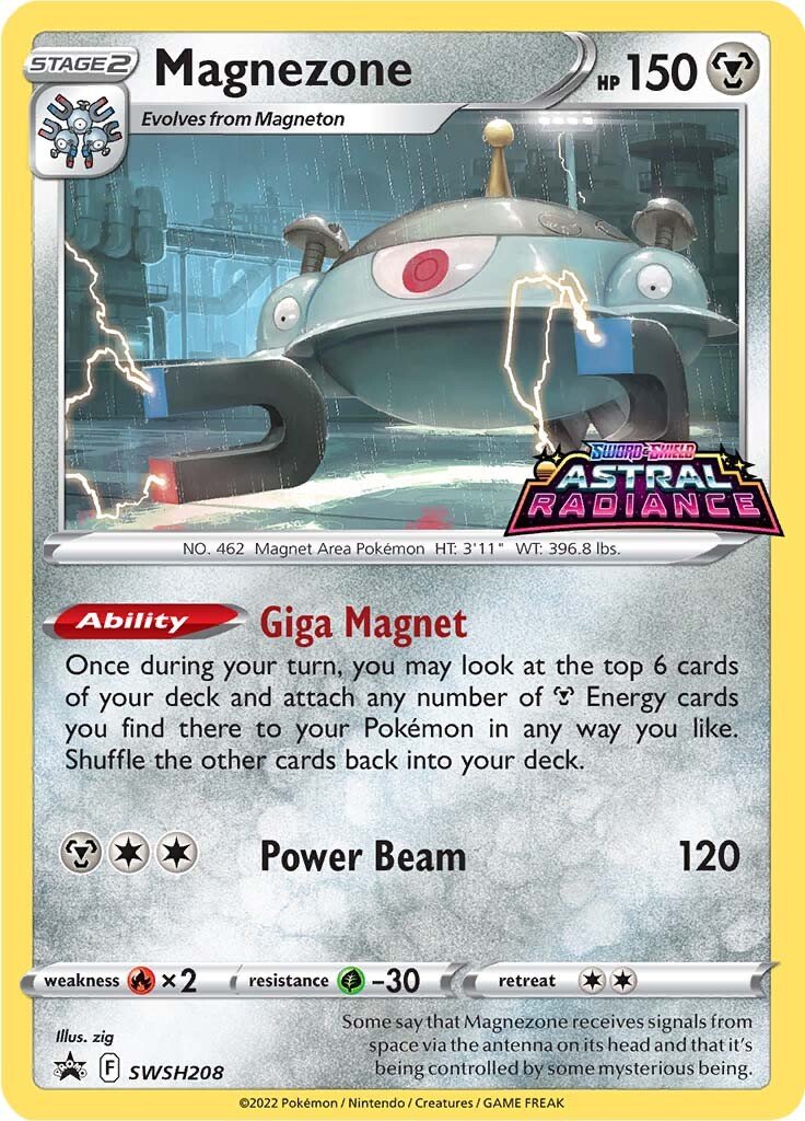 Magnezone (SWSH208) [Sword & Shield: Black Star Promos] | GnG Games