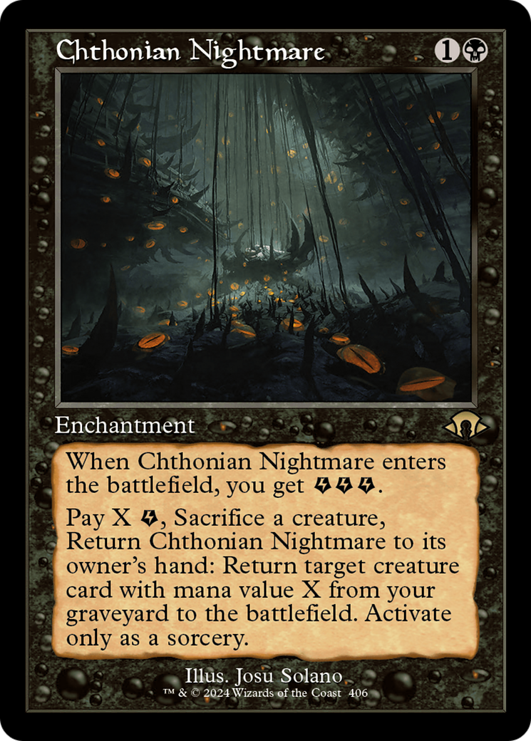 Chthonian Nightmare (Retro) [Modern Horizons 3] | GnG Games