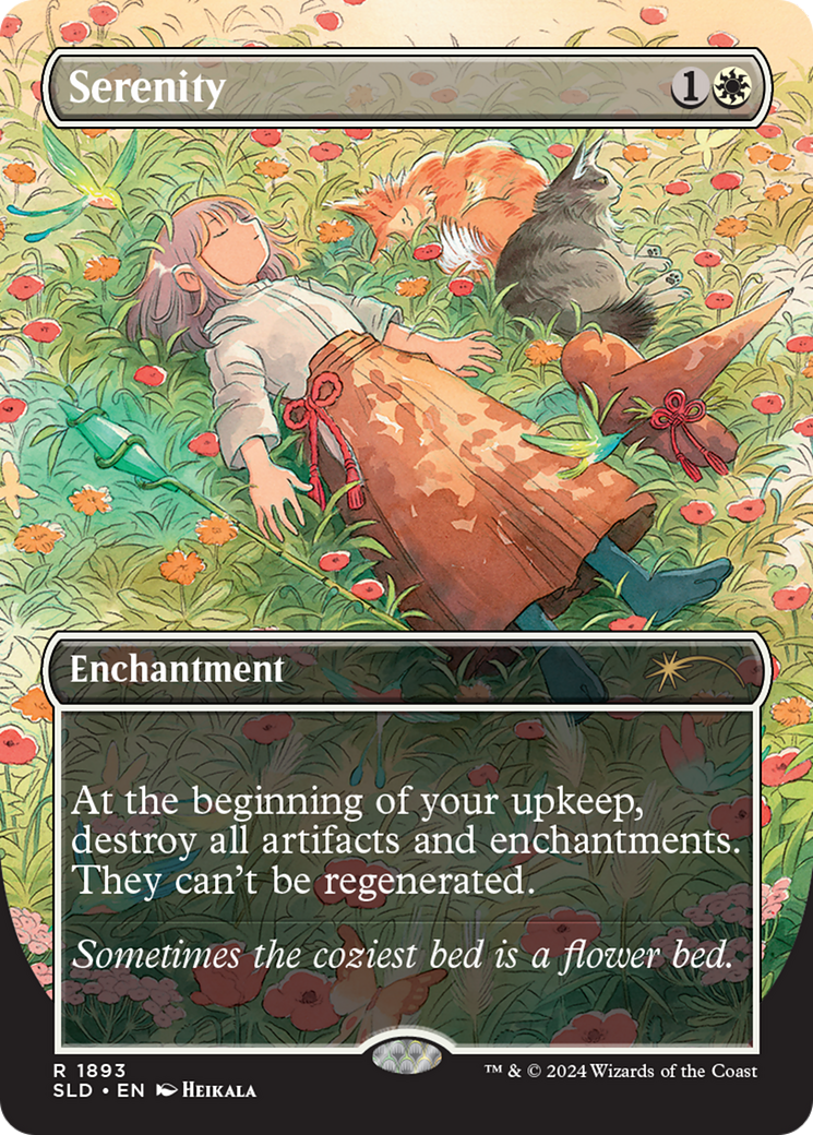 Serenity (Rainbow Foil) [Secret Lair Drop Series] | GnG Games