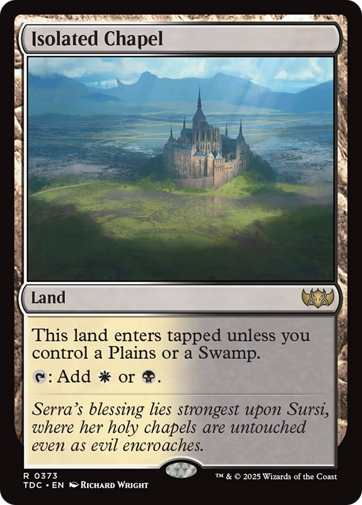 Isolated Chapel [Tarkir: Dragonstorm Commander] | GnG Games