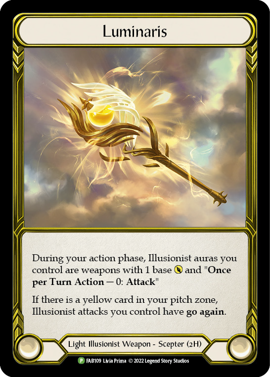 Luminaris (Golden) [FAB109] (Promo)  Cold Foil | GnG Games