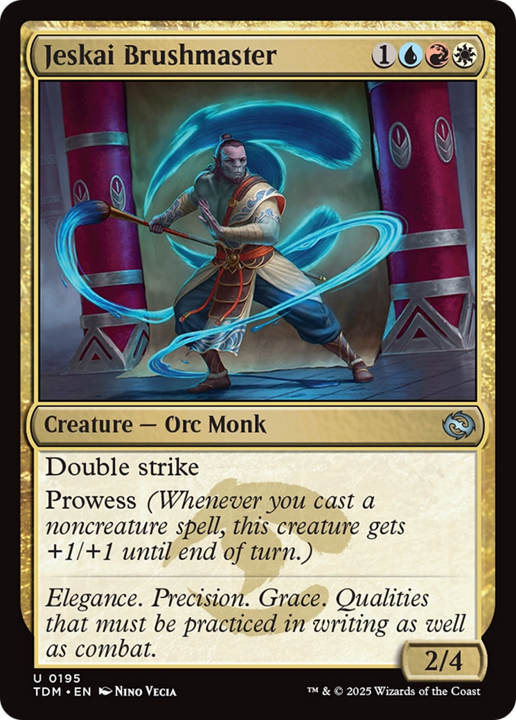 Jeskai Brushmaster [Tarkir: Dragonstorm] | GnG Games