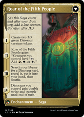 Huatli, Poet of Unity // Roar of the Fifth People [The Lost Caverns of Ixalan] | GnG Games