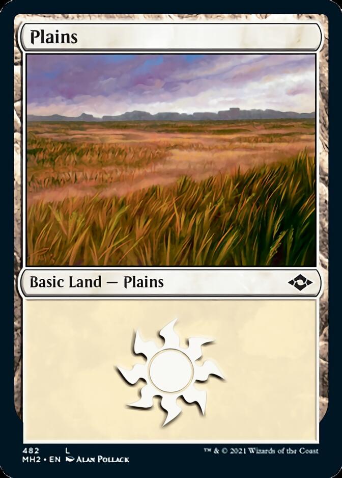 Plains (482) (Foil Etched) [Modern Horizons 2] | GnG Games