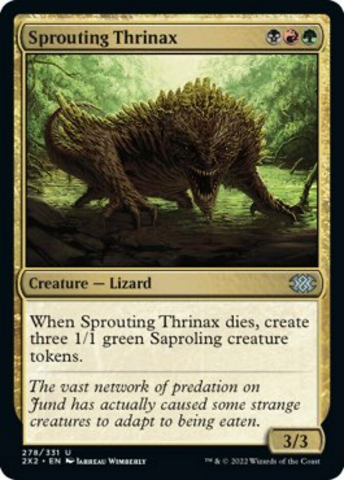 Sprouting Thrinax [Double Masters 2022] | GnG Games