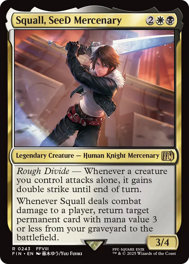 Squall, SeeD Mercenary [FINAL FANTASY] | GnG Games