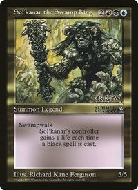 Sol'kanar the Swamp King (Oversized) [Oversize Cards] | GnG Games