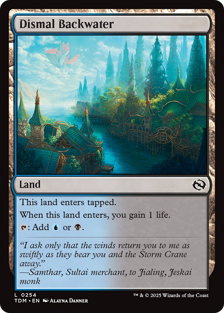 Dismal Backwater [Tarkir: Dragonstorm] | GnG Games