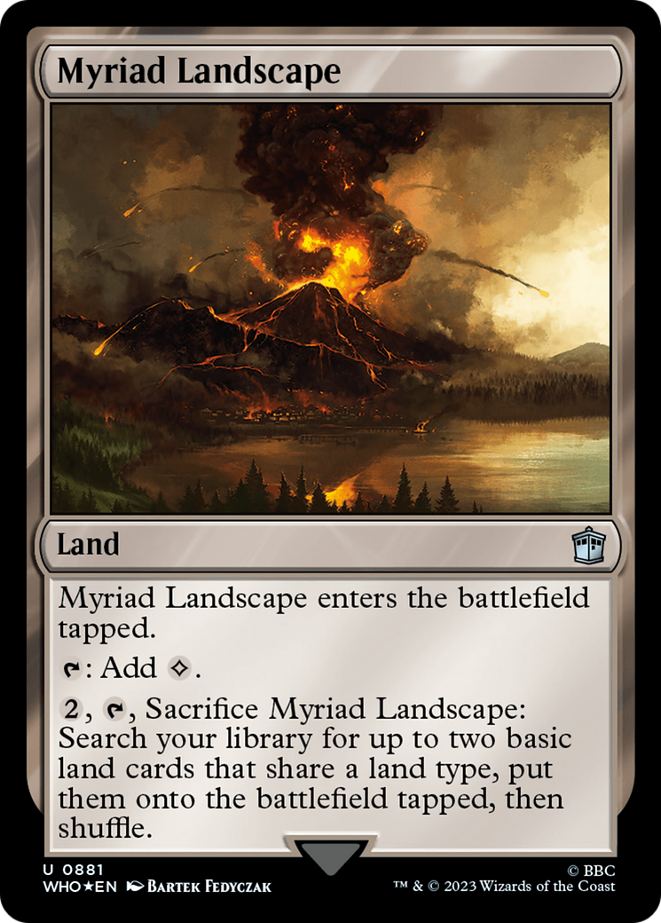 Myriad Landscape (Surge Foil) [Doctor Who] | GnG Games