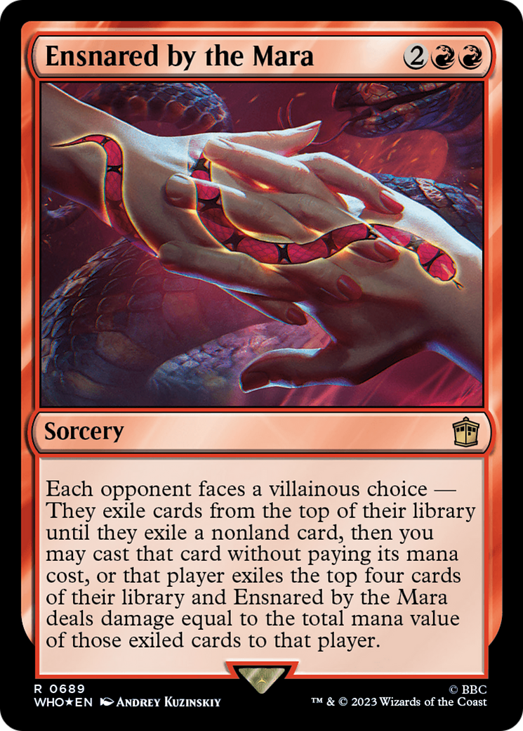 Ensnared by the Mara (Surge Foil) [Doctor Who] | GnG Games