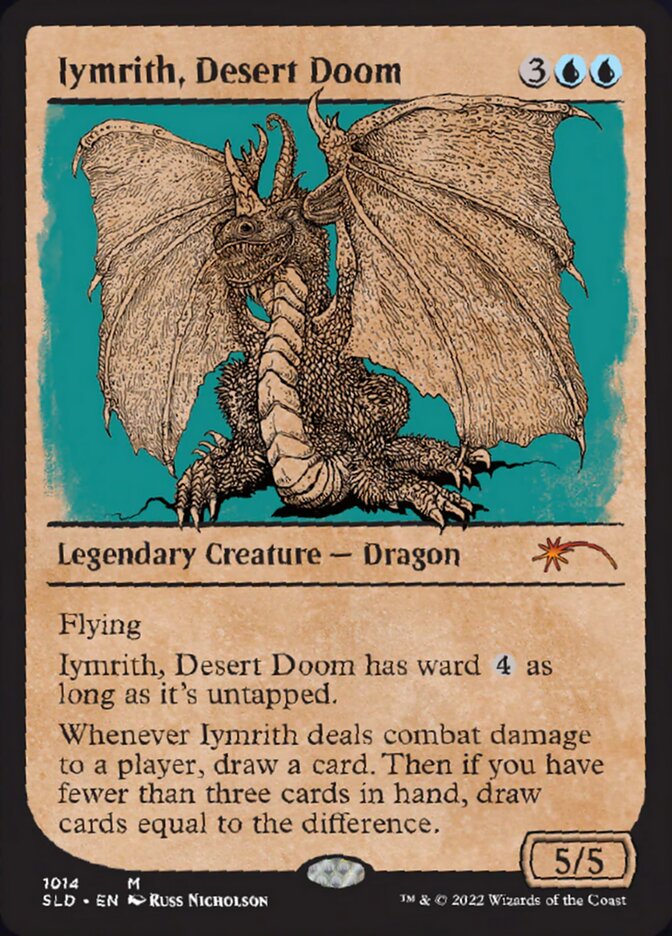 Iymrith, Desert Doom (Showcase) [Secret Lair Drop Series] | GnG Games