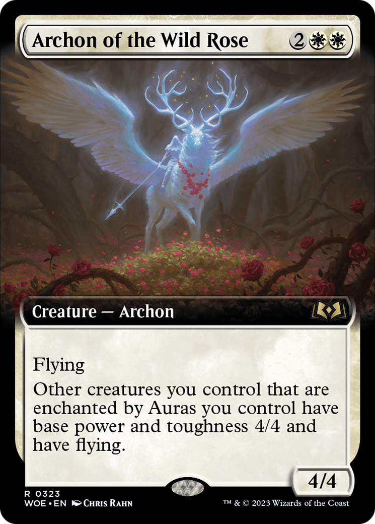 Archon of the Wild Rose (Extended Art) [Wilds of Eldraine] | GnG Games