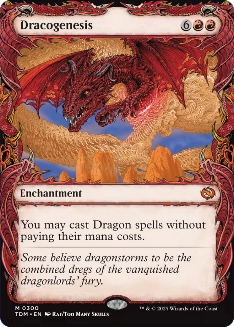 Dracogenesis (0300) (Showcase) [Tarkir: Dragonstorm] | GnG Games