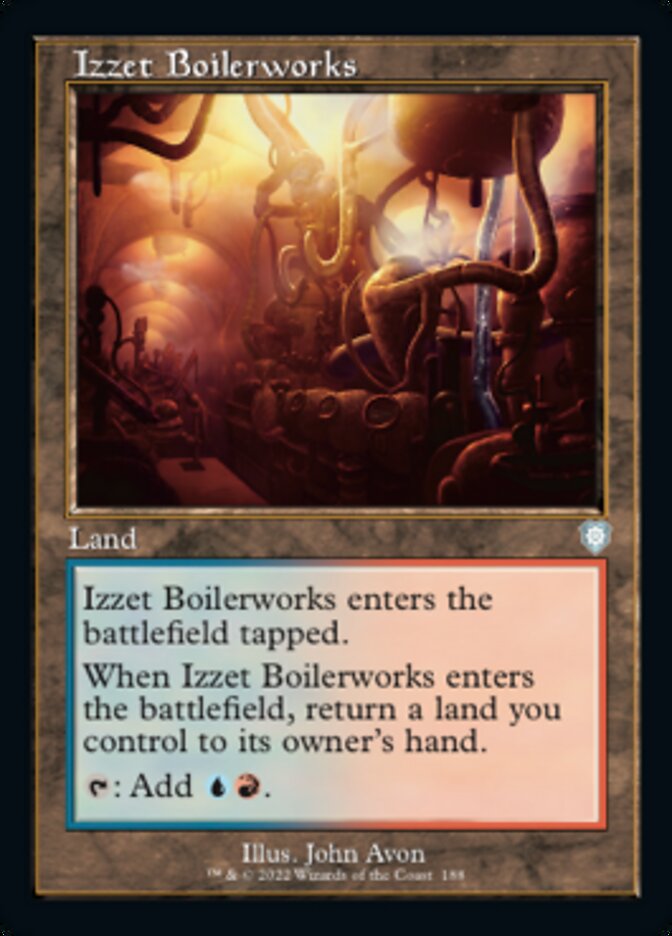 Izzet Boilerworks (Retro) [The Brothers' War Commander] | GnG Games