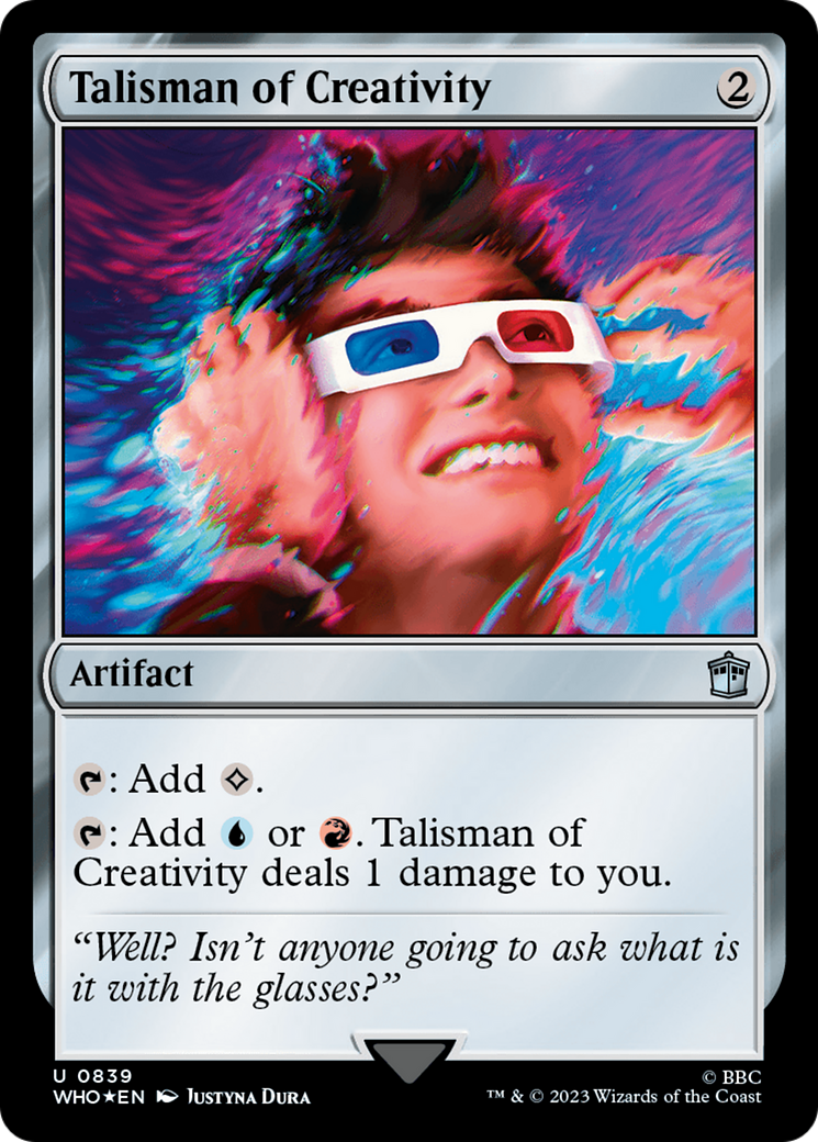 Talisman of Creativity (Surge Foil) [Doctor Who] | GnG Games