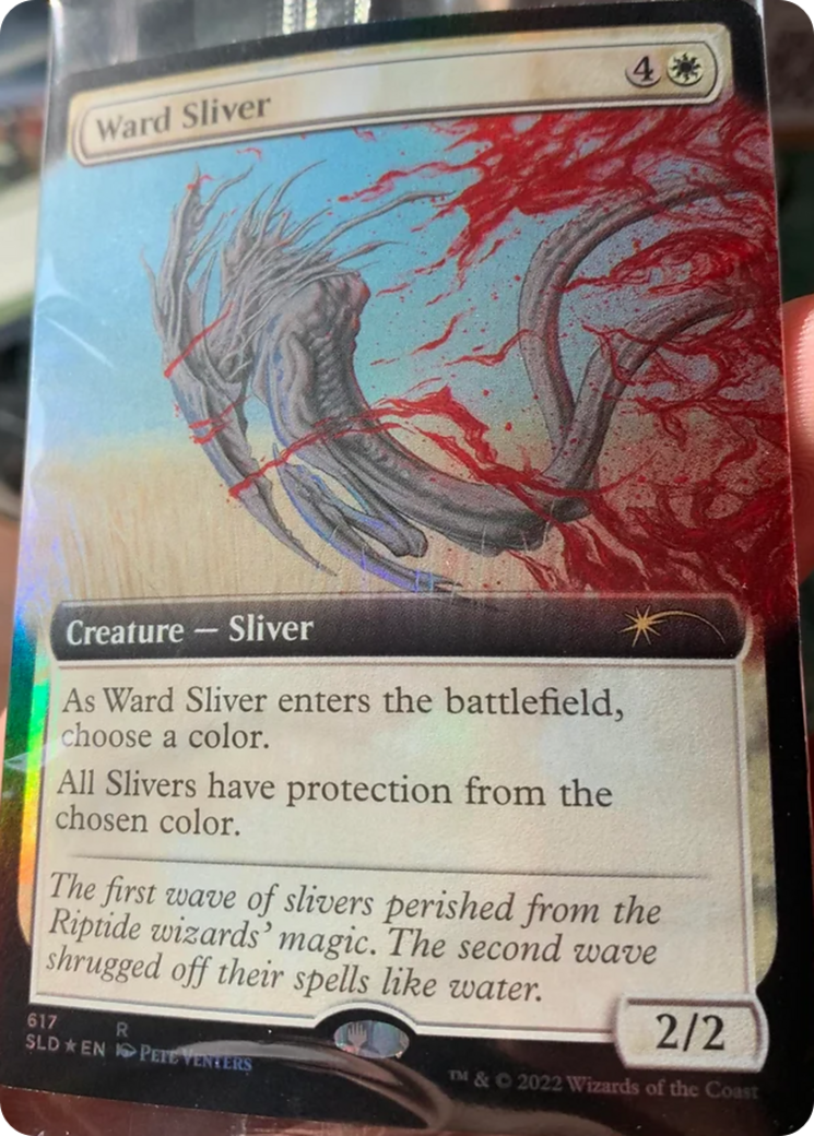 Ward Sliver (Extended Art) [Secret Lair Drop Promos] | GnG Games