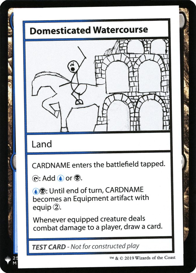 Domesticated Watercourse [Mystery Booster Playtest Cards] | GnG Games