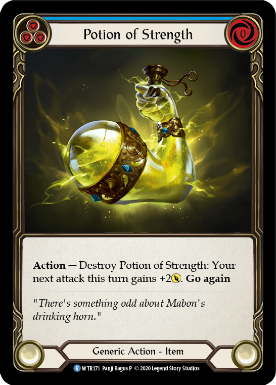 Potion of Strength [U-WTR171] (Welcome to Rathe Unlimited)  Unlimited Rainbow Foil | GnG Games