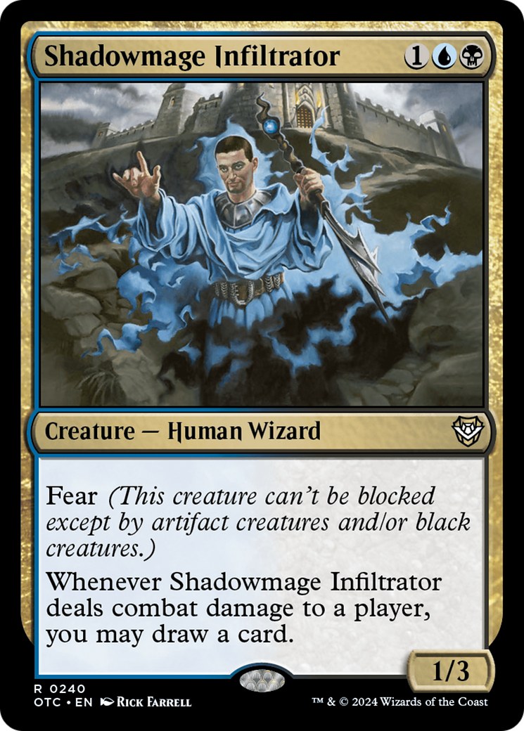 Shadowmage Infiltrator [Outlaws of Thunder Junction Commander] | GnG Games