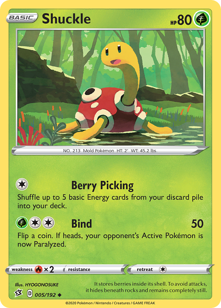 Shuckle (005/192) [Sword & Shield: Rebel Clash] | GnG Games