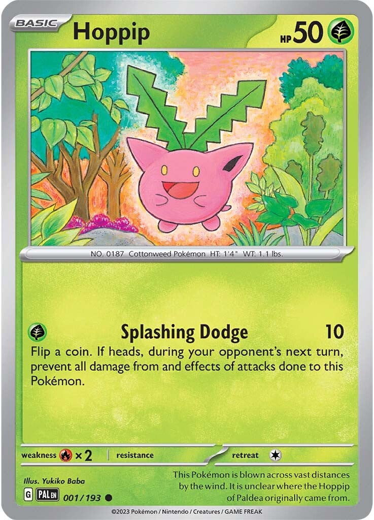 Hoppip (001/193) [Scarlet & Violet: Paldea Evolved] | GnG Games