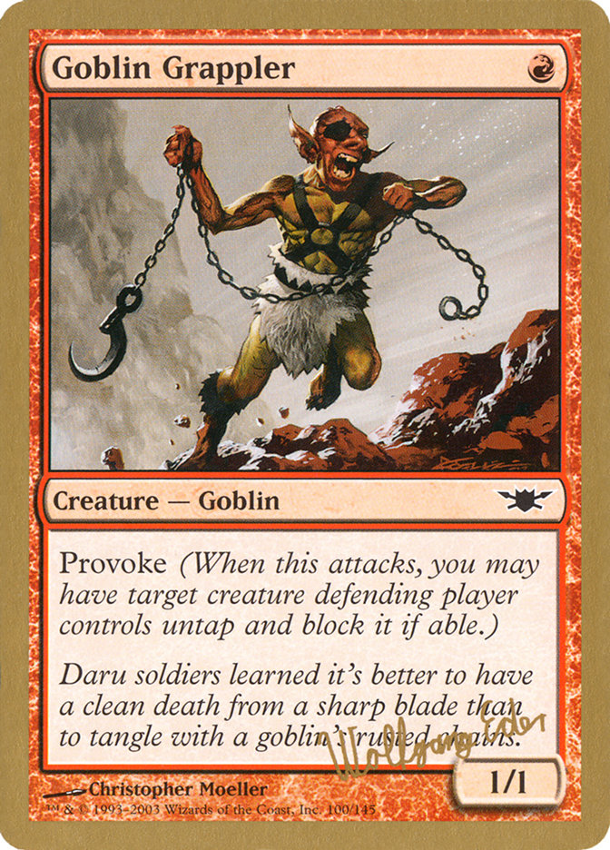 Goblin Grappler (Wolfgang Eder) [World Championship Decks 2003] | GnG Games