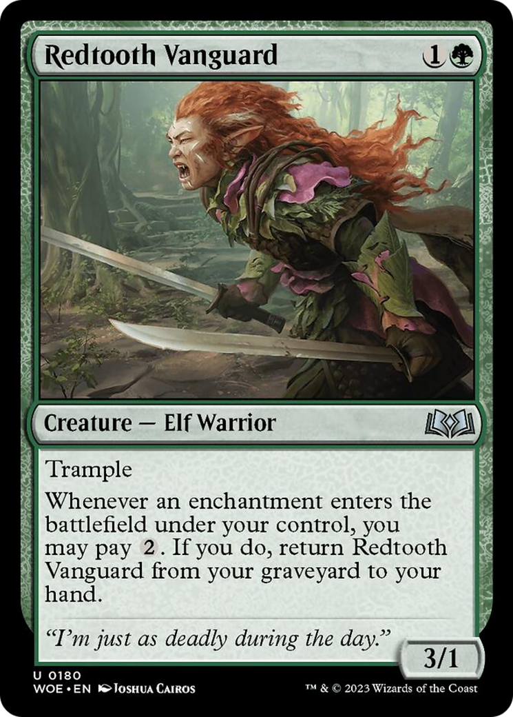 Redtooth Vanguard [Wilds of Eldraine] | GnG Games
