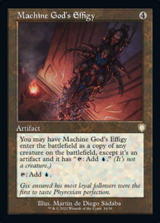Machine God's Effigy (Retro) [The Brothers' War Commander] | GnG Games
