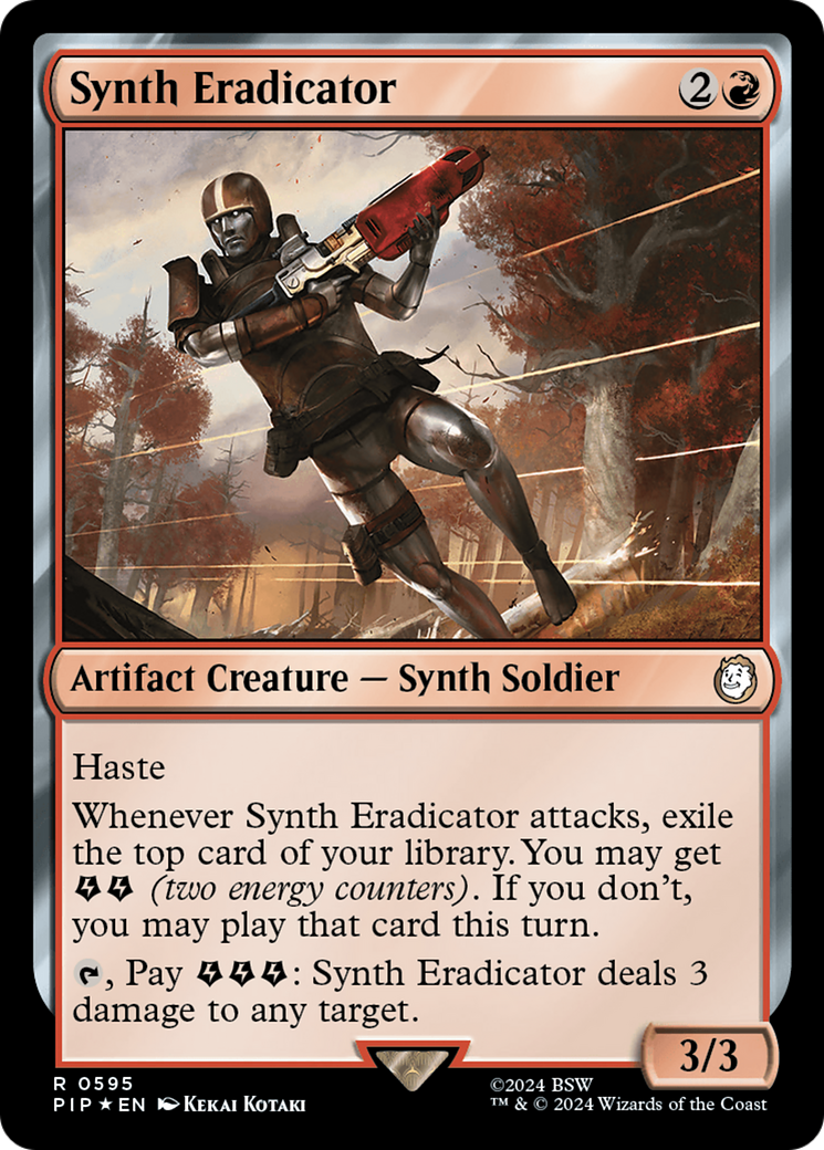 Synth Eradicator (Surge Foil) [Fallout] | GnG Games