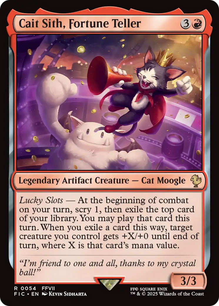 Cait Sith, Fortune Teller [FINAL FANTASY Commander] | GnG Games