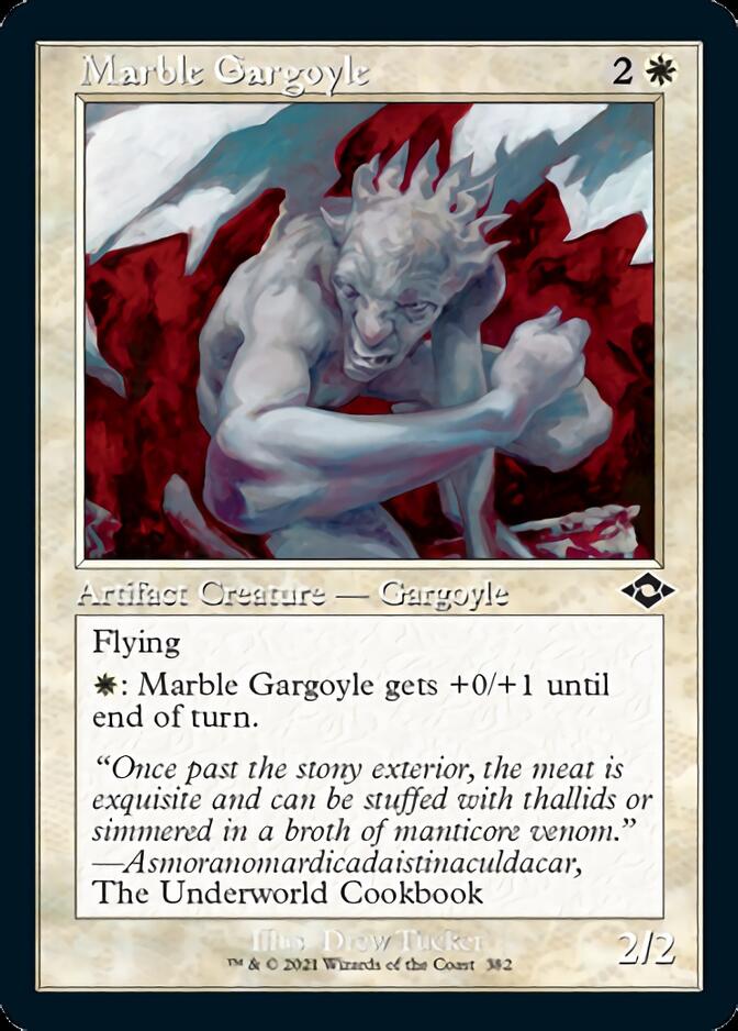 Marble Gargoyle (Retro Foil Etched) [Modern Horizons 2] | GnG Games