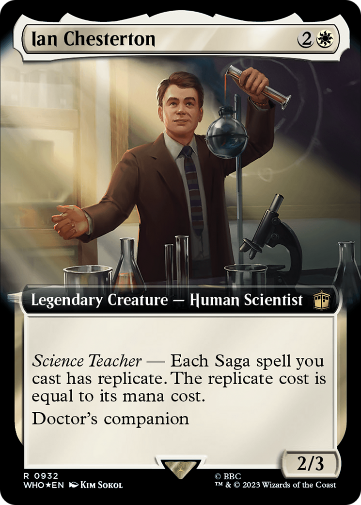 Ian Chesterton (Extended Art) (Surge Foil) [Doctor Who] | GnG Games