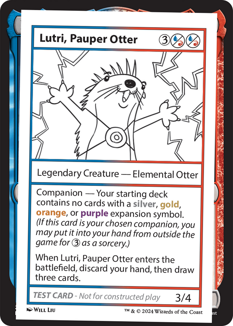 Lutri, Pauper Otter [Mystery Booster 2 Playtest Cards] | GnG Games