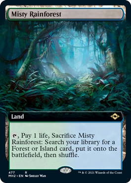 Misty Rainforest (Extended Art) [Modern Horizons 2] | GnG Games
