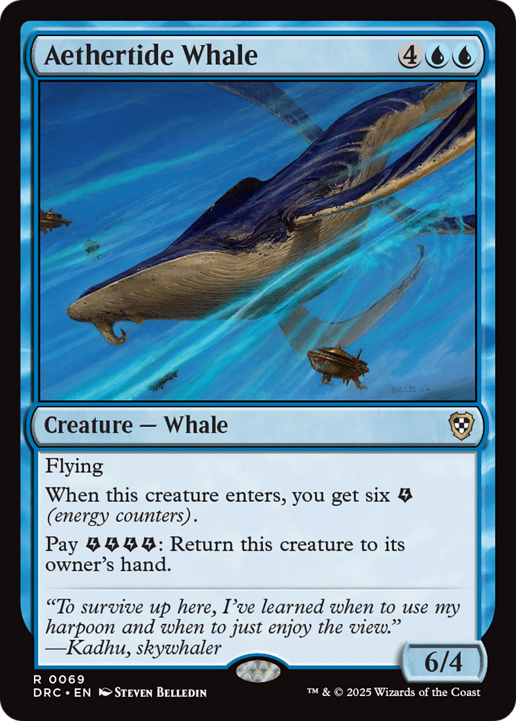 Aethertide Whale [Aetherdrift Commander] | GnG Games