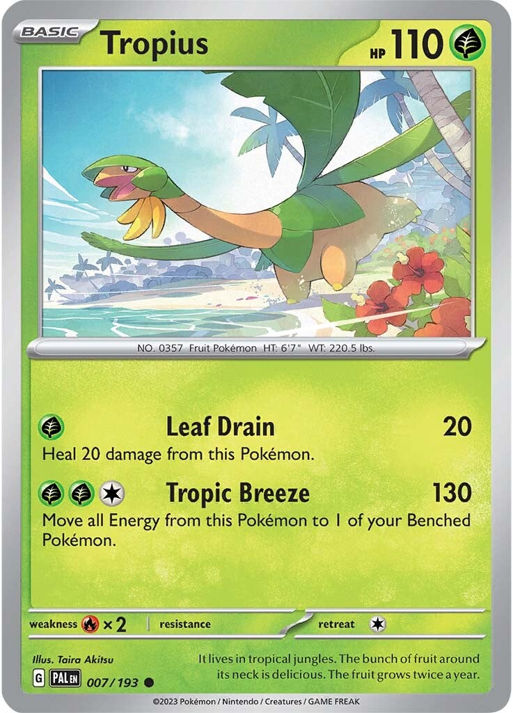 Tropius (007/193) [Scarlet & Violet: Paldea Evolved] | GnG Games