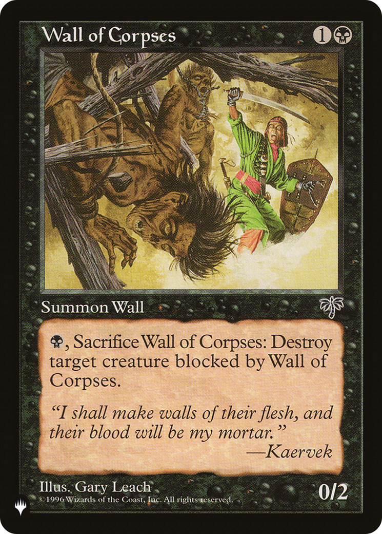 Wall of Corpses [The List] | GnG Games