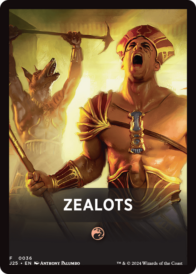 Zealots Theme Card [Foundations Jumpstart Front Cards] | GnG Games