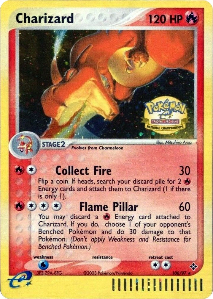 Charizard (100/097) (National Championships) [League & Championship Cards] | GnG Games