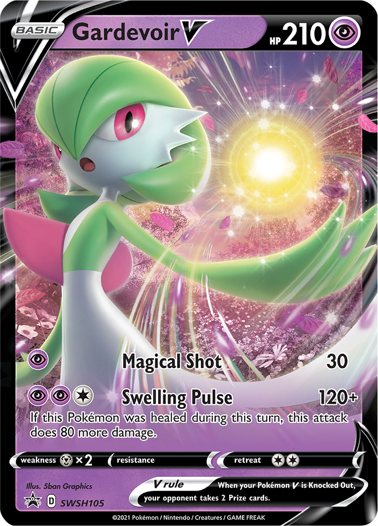 Gardevoir V (SWSH105) [Sword & Shield: Black Star Promos] | GnG Games