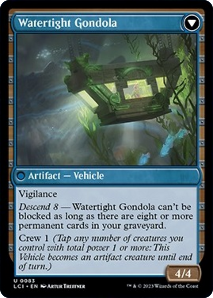 Waterlogged Hulk // Watertight Gondola [The Lost Caverns of Ixalan] | GnG Games